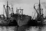 Breaks surface early August 1954.