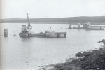Destroyers G103 and G104 ashore on Cava, Scapa Flow June 1919