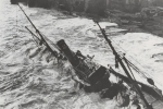 Hasset aground Sinclair Bay September 1953