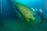 Bow of SMS Dresden