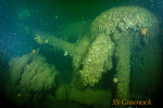 Wreck of the dredger SS Greenock
